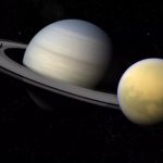 装置「カッシーニ」は土星の衛星上の深い千年湖の存在を証明