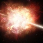 Avaruus gamma-ray vilkkuu, astrofysiikka näki "käänteinen aika"