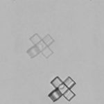 Microbots-origami caught a yeast cell