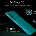 Xiaomi Mi Note 10 para Europa se presentará el 14 de noviembre