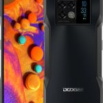Announcement. Doogee V20 5G armored smartphone with an additional screen and a night camera