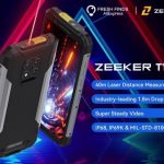 Announcement. Zeeker T100 - armored smartphone with a rangefinder and wireless charging