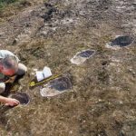 Misteriosas huellas encontradas en la ladera de un volcán italiano