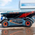 KAMAZ introduced a dump truck that works without a driver