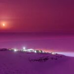 Why the sky in Antarctica turned pink