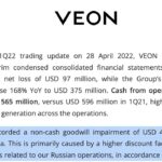 Veon depreciated its assets by half a billion dollars. What does beeline have to do with it?