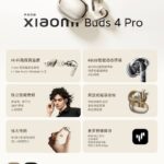 Xiaomi Buds 4 Pro headphones presented