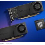Intel announced the release of a line of graphics cards Arc Pro