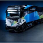 Mercedes-Benz introduced a large electric trunk truck