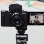 Sony introduced a camera aimed at the audience of vloggers