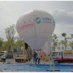 China Mobile demonstrates the use of a 5G base station placed on a balloon