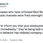 Jak vyhodit lidi v živém televizním vysílání – příklad od Elona Muska na Twitteru