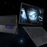 אסוס משיקה מחשב נייד חזק, דק וקל 2 ב-1 Asus ROG Magic X 2023