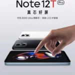 Redmi Note 12T Pro annoncé