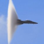 Cotton during the transition of the aircraft to supersonic is a myth. The reason for the "explosion" is completely different